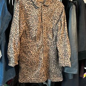 GAP Animal Print mini jumpsuit - Brown